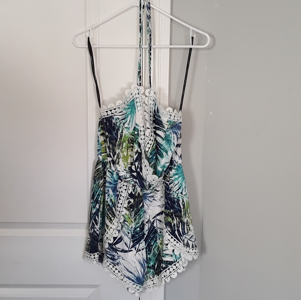 Floral jumpsuit for women